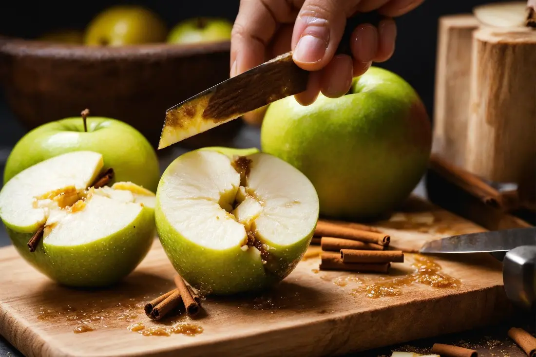 Should you cook apples before putting them in a pie?