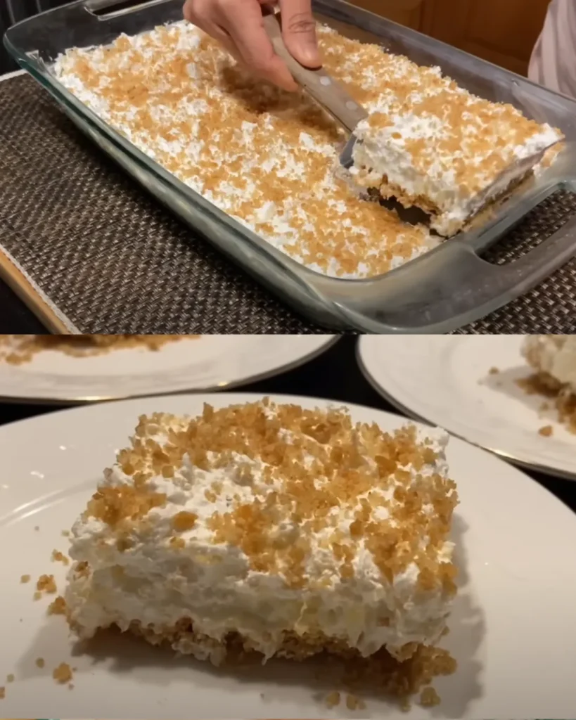 No-Bake Pineapple Dream Dessert